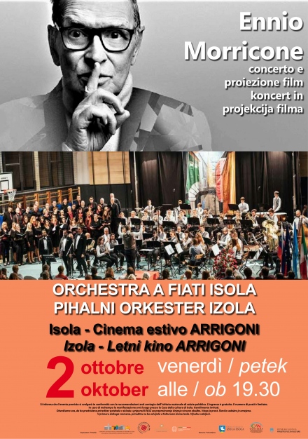 ENNIO MORRICONE IN PIHALNI ORKESTER IZOLA